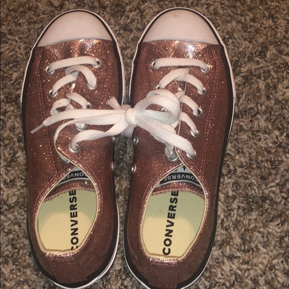 Converse Pink Sparkles
